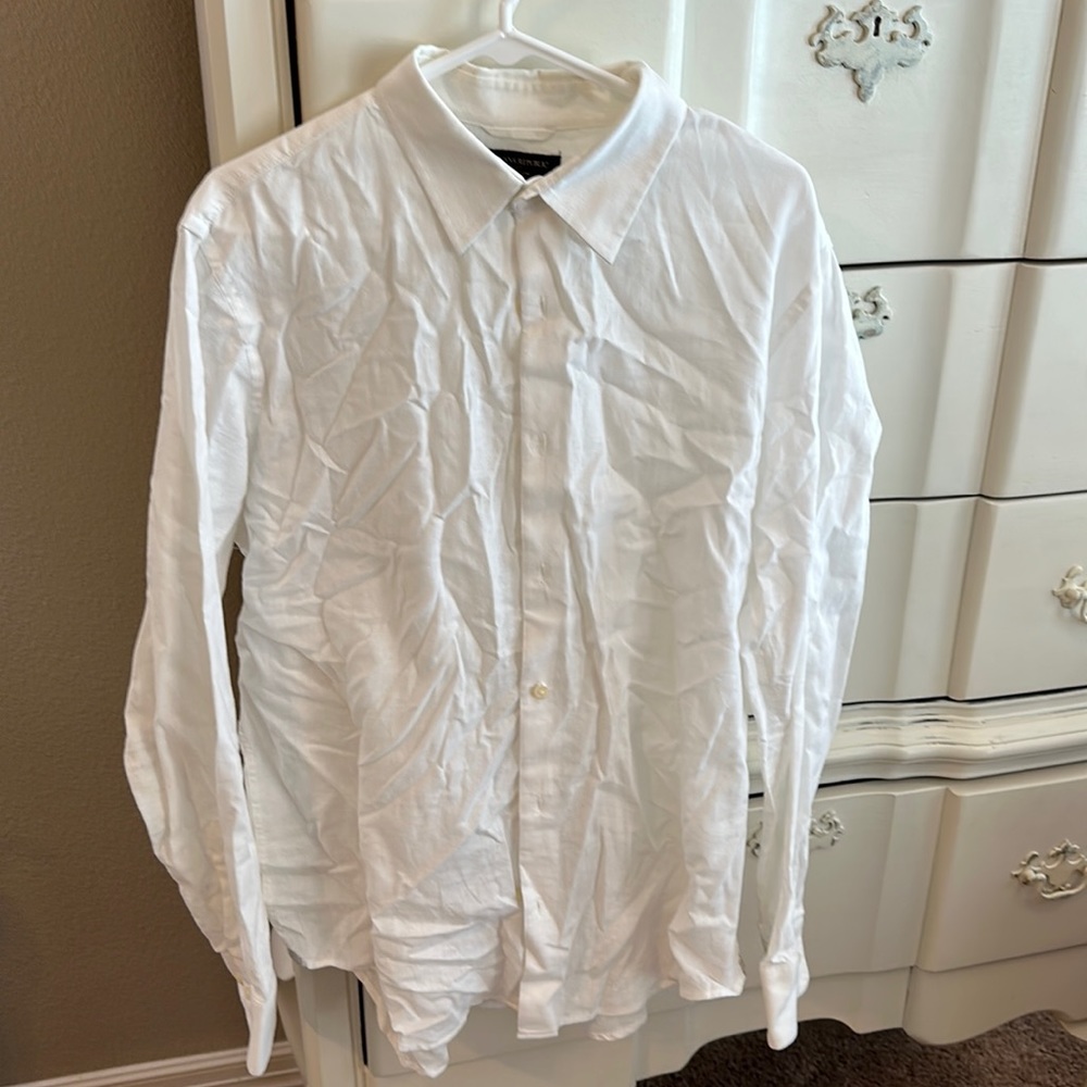 Banana Republic large linen blend men shirt EUC